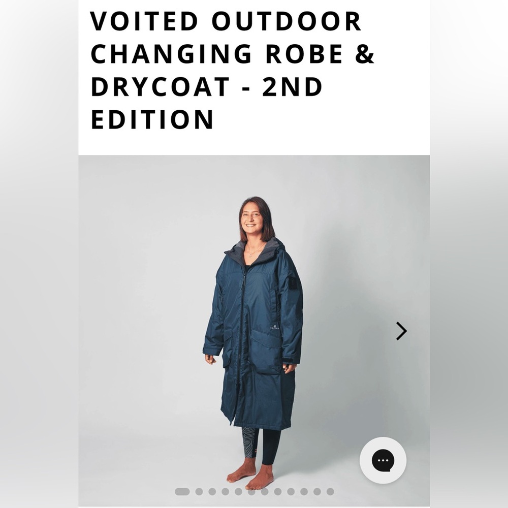 EUC Voited Dry Robe Drycoat Changing Robe XL